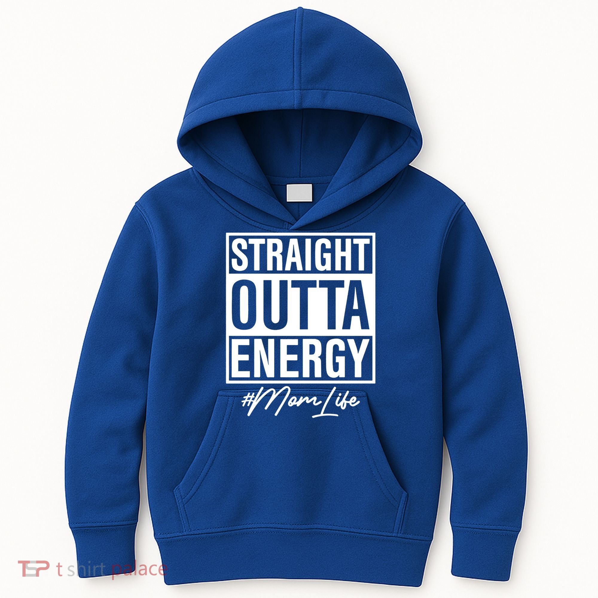 Straight Outta Energy Mom Life Cool Gift Kids Hoodie