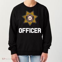 Security Officer Enforcement Badge Police Guards Duty Women's Sweatshirt thumb 0