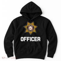 Security Officer Enforcement Badge Police Guards Duty Hoodie thumb 0