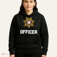 Security Officer Enforcement Badge Police Guards Duty Hoodie thumb 5