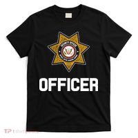 Security Officer Enforcement Badge Police Guards Duty T-Shirt thumb 0