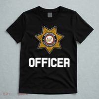 Security Officer Enforcement Badge Police Guards Duty T-Shirt thumb 5