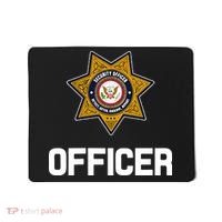 Security Officer Enforcement Badge Police Guards Duty Mousepad thumb 0
