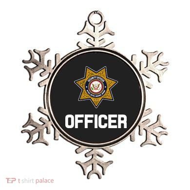 Security Officer Enforcement Badge Police Guards Duty Ornament