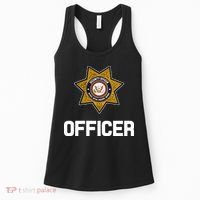 Security Officer Enforcement Badge Police Guards Duty Women's Tank Top thumb 0