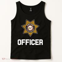 Security Officer Enforcement Badge Police Guards Duty Tank Top thumb 2