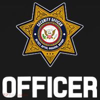 Security Officer Enforcement Badge Police Guards Duty Visor thumb 3