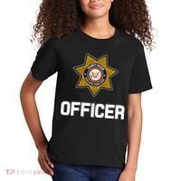 Security Officer Enforcement Badge Police Guards Duty Kids T-Shirt thumb 2