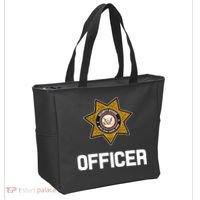Security Officer Enforcement Badge Police Guards Duty Tote Bag thumb 2