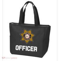 Security Officer Enforcement Badge Police Guards Duty Tote Bag thumb 3