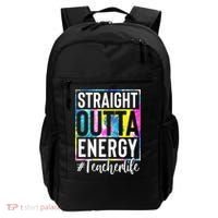 Straight Outta Energy Teacherlife Backpack thumb 0