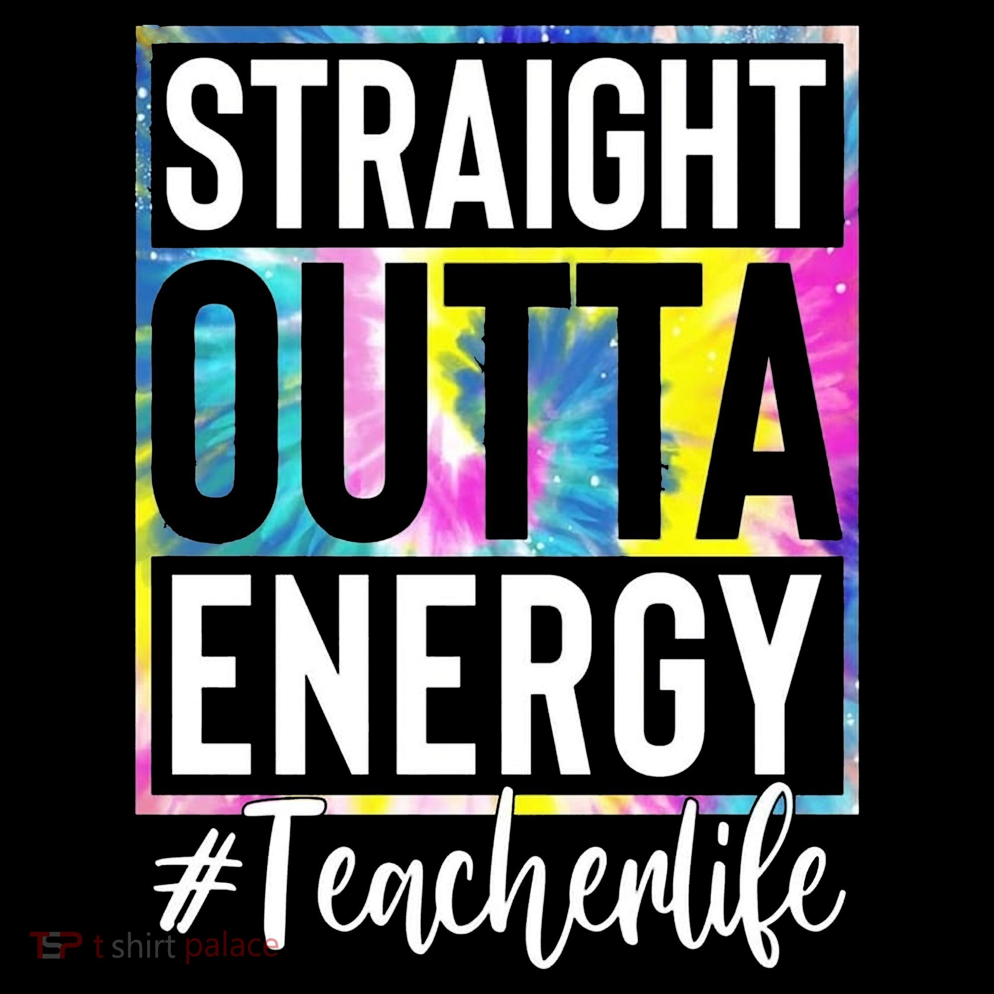 Straight Outta Energy Teacherlife Women's Hoodie