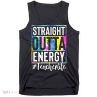 Straight Outta Energy Teacherlife Tank Top thumb 0