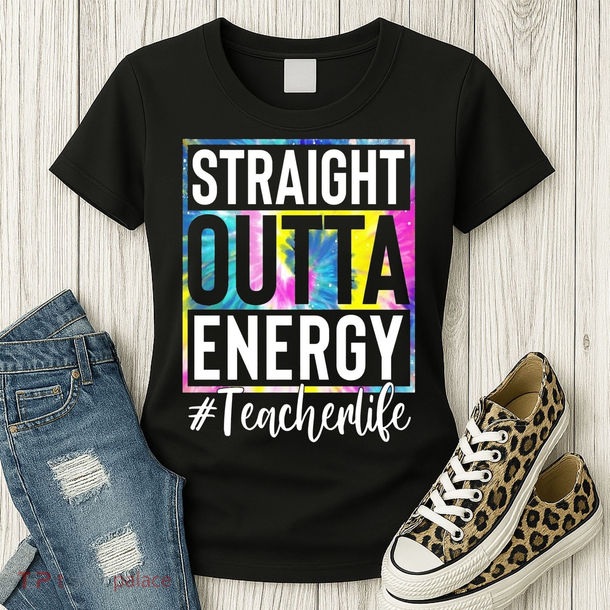 Straight Outta Energy Teacherlife Women's T-Shirt