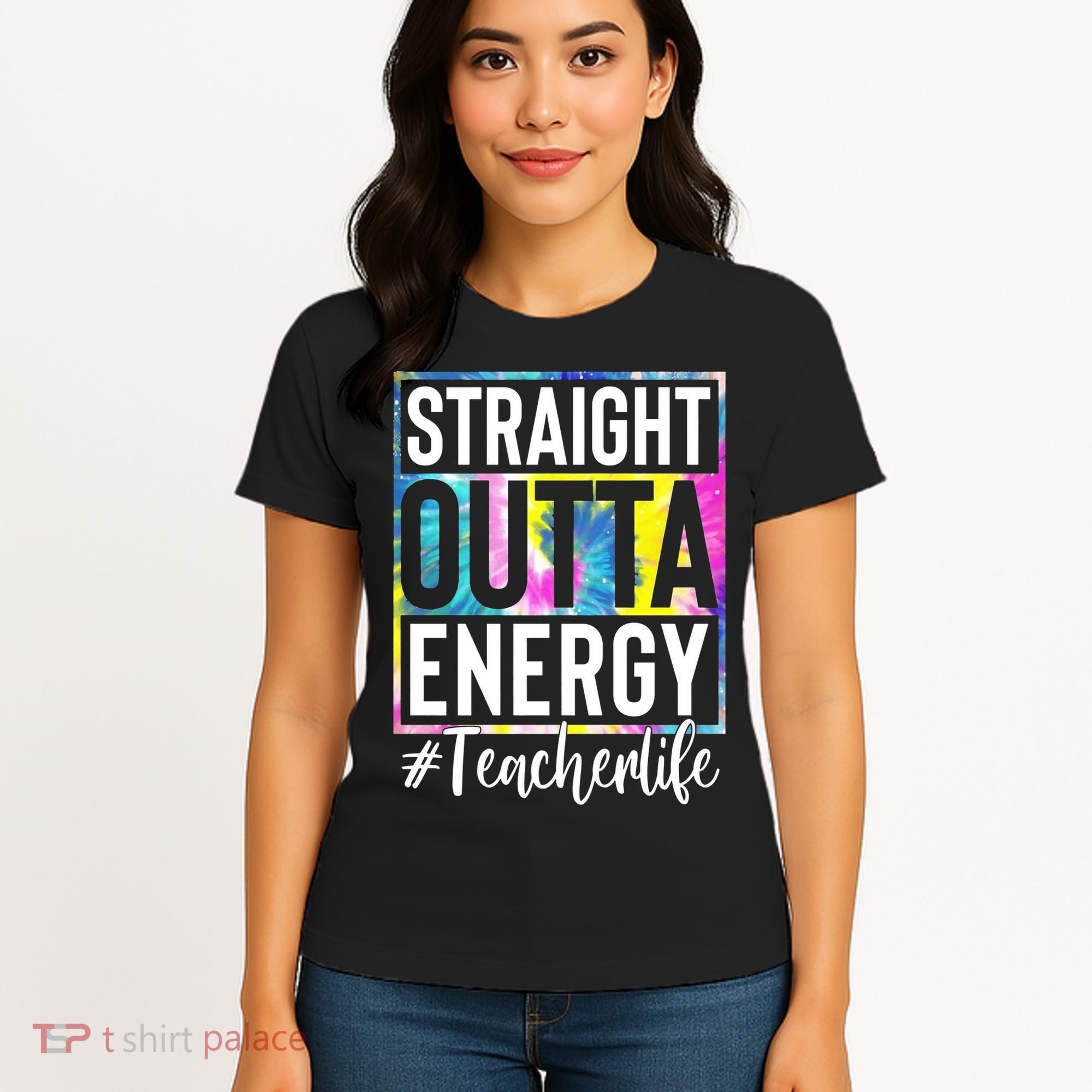 Straight Outta Energy Teacherlife Women's T-Shirt