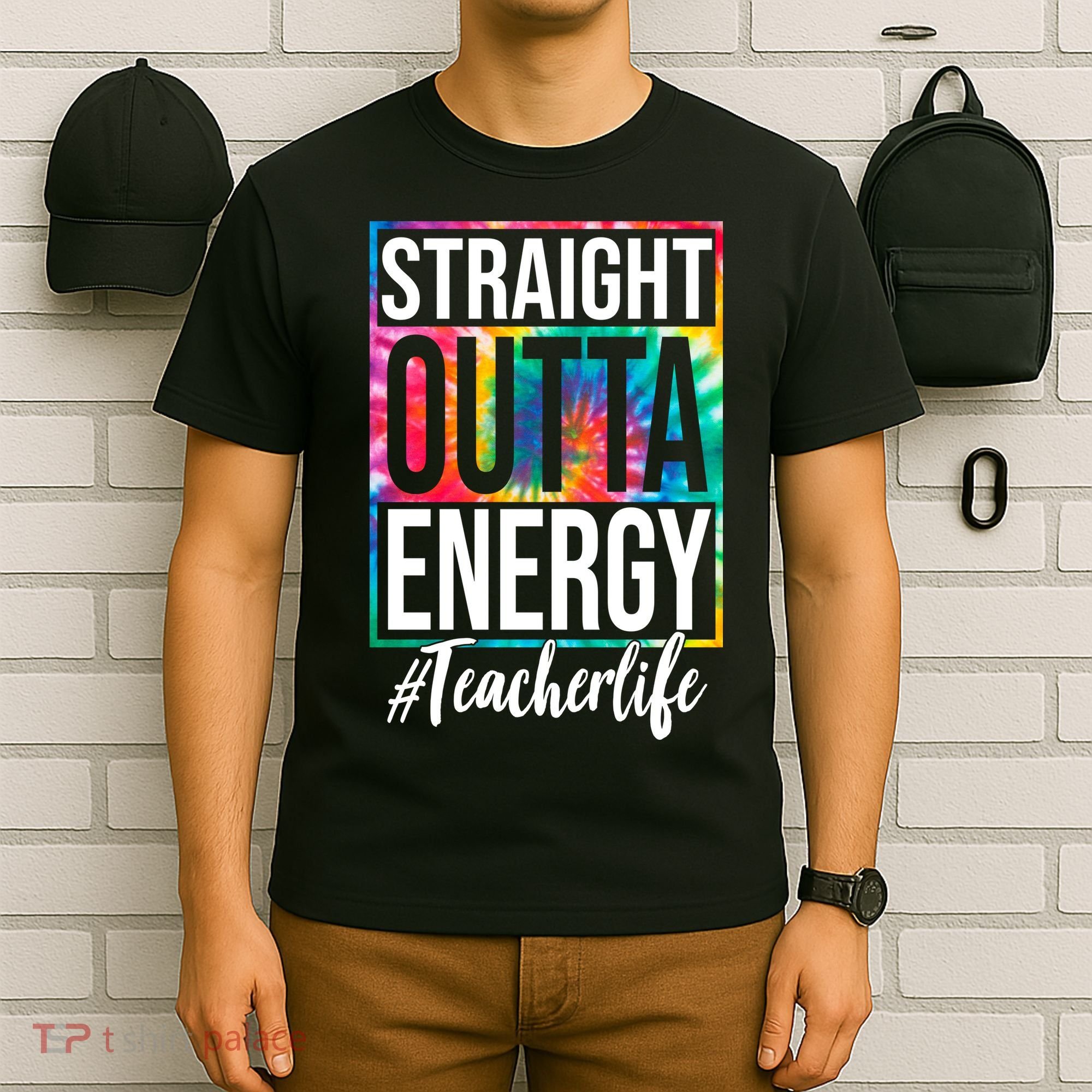 Straight Outta Energy Teacher Life Summer T-Shirt