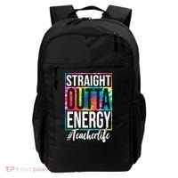 Straight Outta Energy Teacher Life Summer Backpack thumb 0