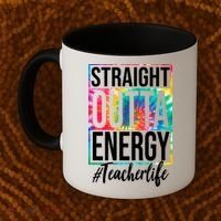 Straight Outta Energy Teacher Life Summer Coffee Mug thumb 2