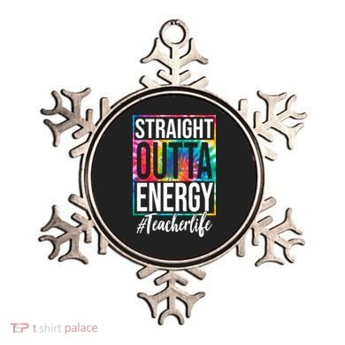 Straight Outta Energy Teacher Life Summer Ornament