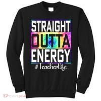 Straight Outta Energy Teacher Life Gifts Funny Sweatshirt thumb 0