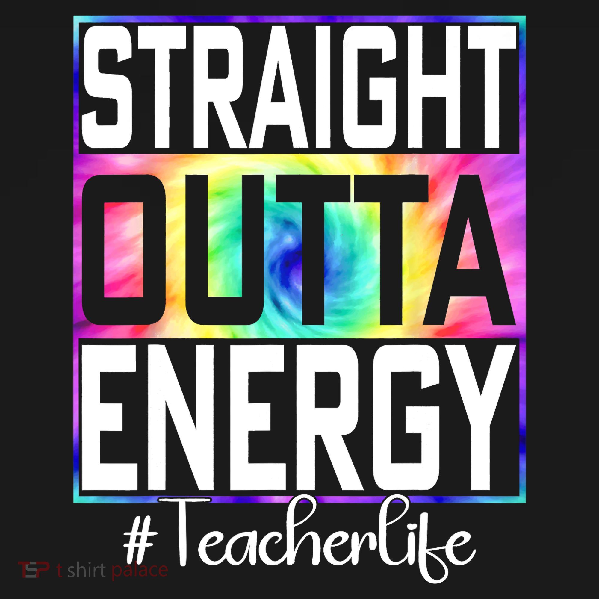 Straight Outta Energy Teacher Life Gifts Funny Women's Hoodie