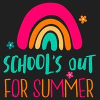 Schools Out For Summer Cute Rainbow Tumbler thumb 3