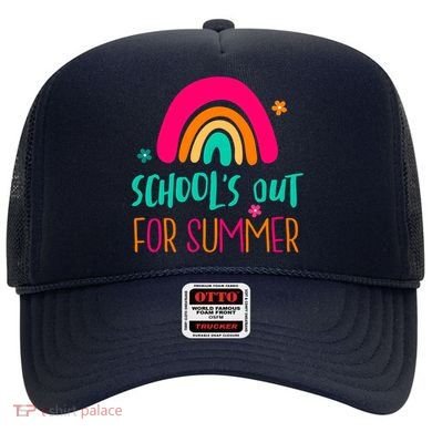 Schools Out For Summer Cute Rainbow Hat