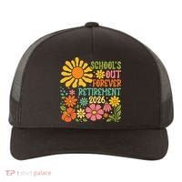 Schools Out Forever Retirement 2026 Retired Teacher Yupoong Adult 5-Panel Trucker Hat thumb 0