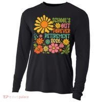 Schools Out Forever Retirement 2026 Retired Teacher Cooling Performance Long Sleeve Crew thumb 0