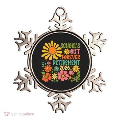 Schools Out Forever Retirement 2026 Retired Teacher Ornament
