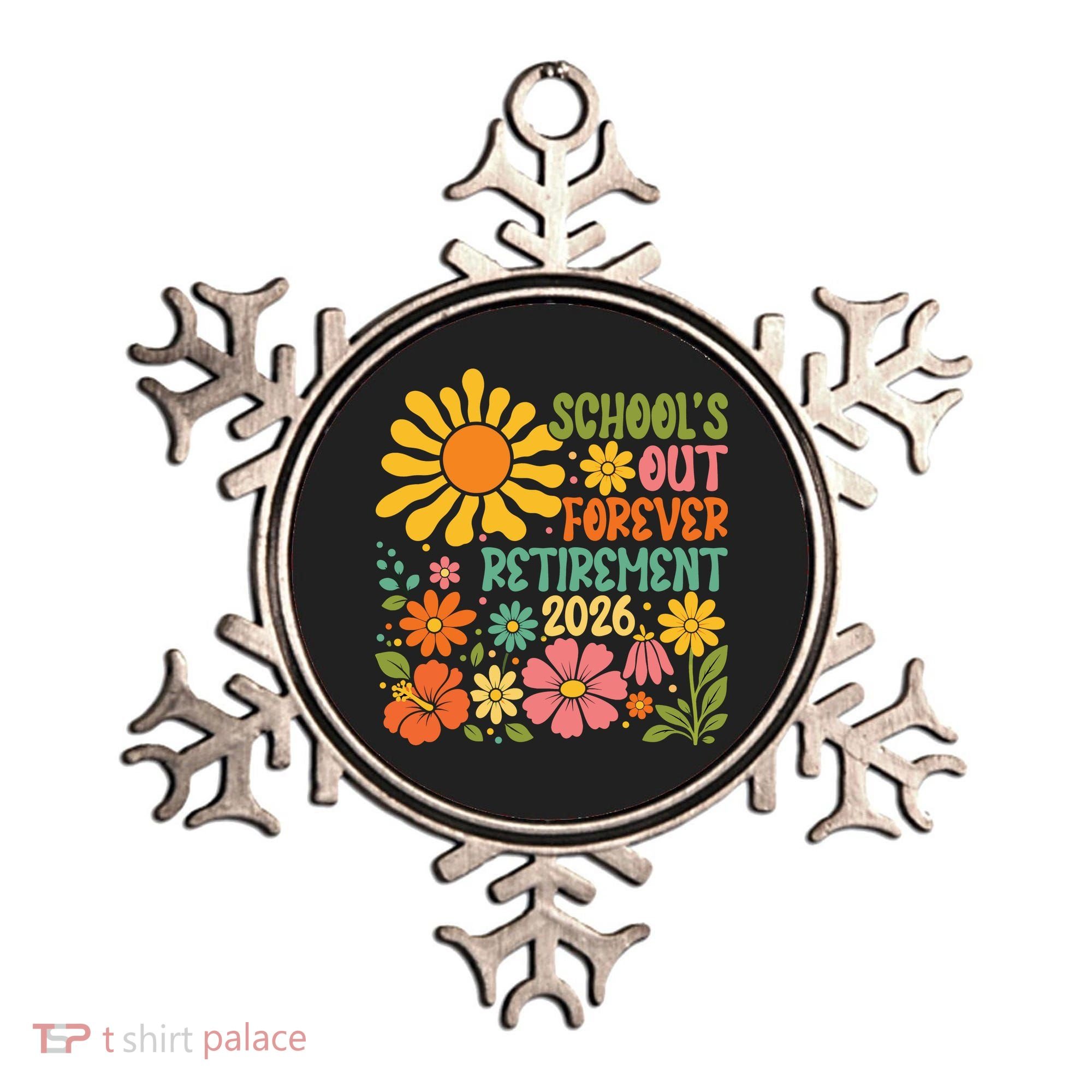 Schools Out Forever Retirement 2026 Retired Teacher Ornament