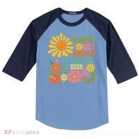 Schools Out Forever Retirement 2026 Retired Teacher Raglan Baseball Sleeve Shirt thumb 0