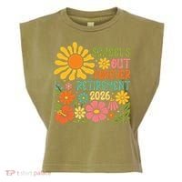 Schools Out Forever Retirement 2026 Retired Teacher Garment-Dyed Women's Muscle Tee thumb 0
