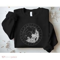 Sons Of Fenrir SköLl And Hati Ying Yang Wolf Sweatshirt thumb 2