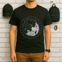 Sons Of Fenrir SköLl And Hati Ying Yang Wolf T-Shirt thumb 6