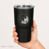Sons Of Fenrir SköLl And Hati Ying Yang Wolf Tumbler thumb 2