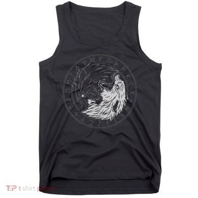 Sons Of Fenrir SköLl And Hati Ying Yang Wolf Tank Top