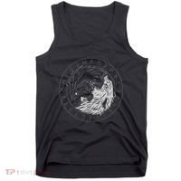 Sons Of Fenrir SköLl And Hati Ying Yang Wolf Tank Top thumb 0