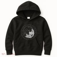Sons Of Fenrir SköLl And Hati Ying Yang Wolf Kids Hoodie thumb 0