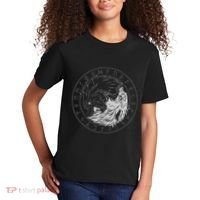 Sons Of Fenrir SköLl And Hati Ying Yang Wolf Kids T-Shirt thumb 2