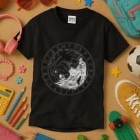 Sons Of Fenrir SköLl And Hati Ying Yang Wolf Kids T-Shirt thumb 3