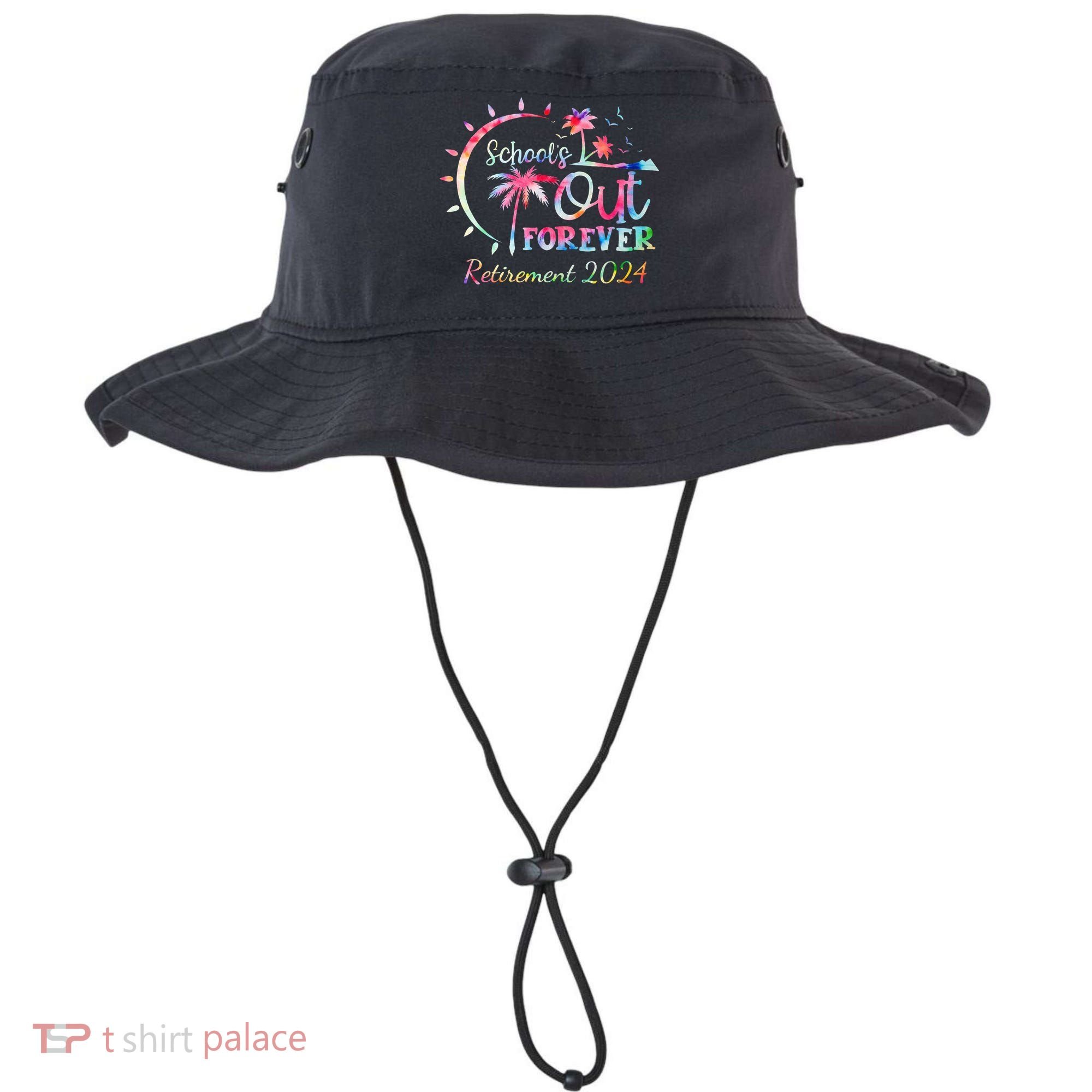 Schools Out Forever Retirement 2024 Retired Teacher Bucket Hat