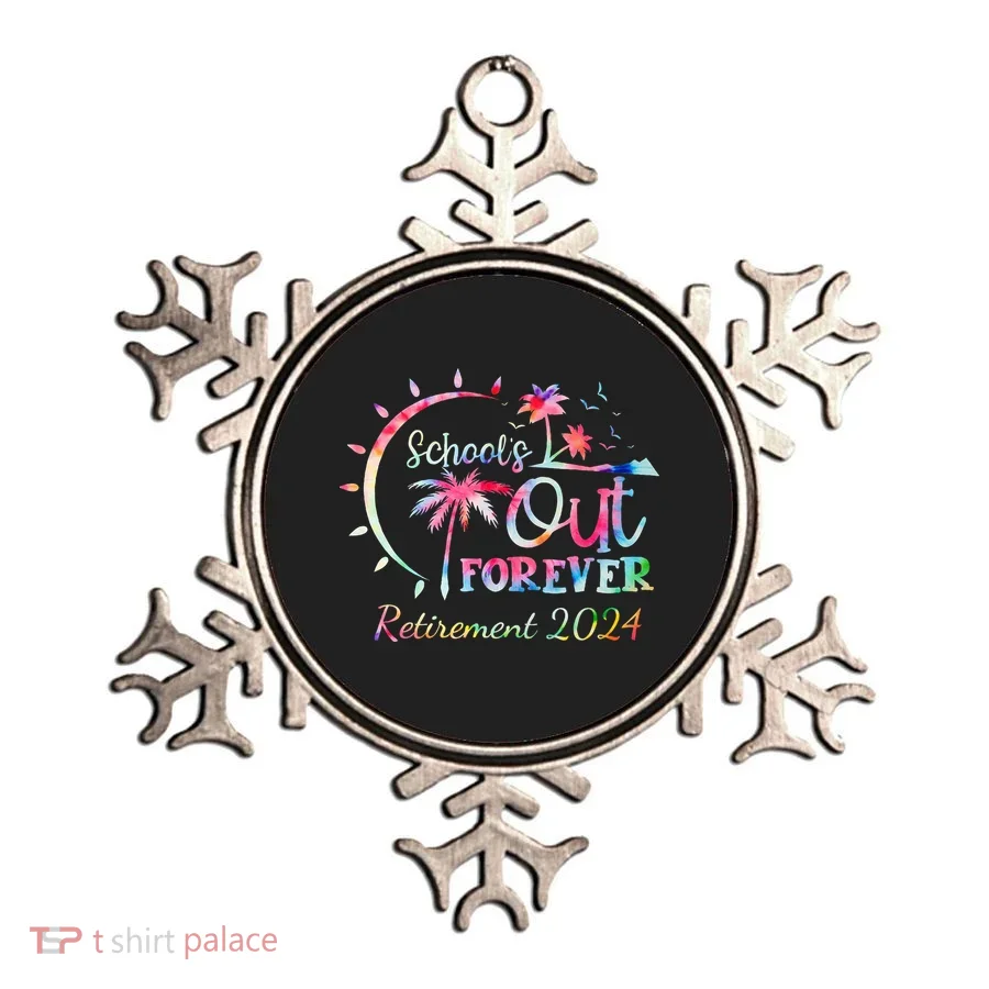 Schools Out Forever Retirement 2024 Retired Teacher Ornament