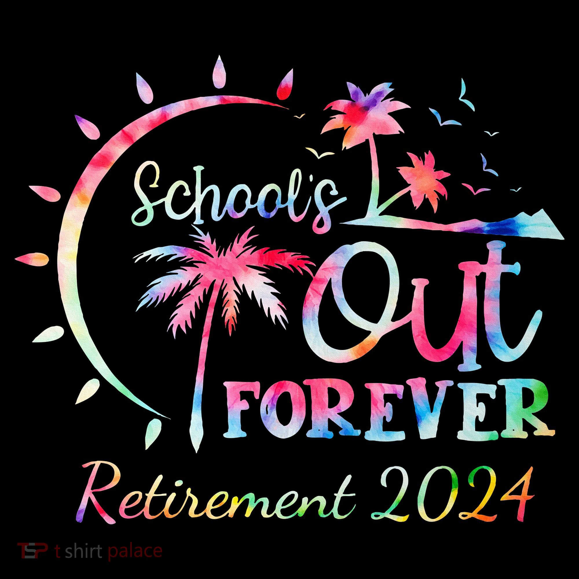 Schools Out Forever Retirement 2024 Retired Teacher Sustainable Knit Beanie