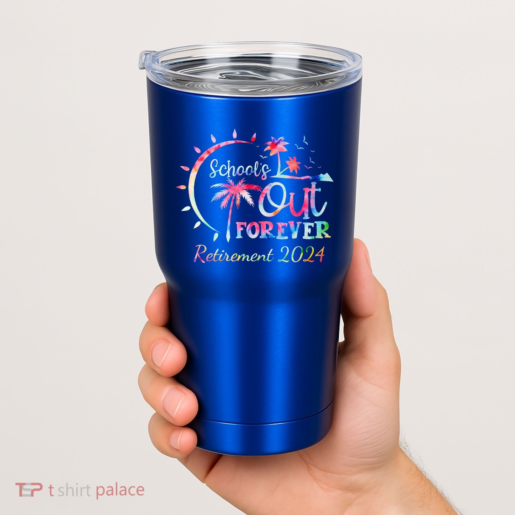 Schools Out Forever Retirement 2024 Retired Teacher Tumbler