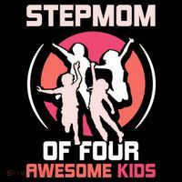 Stepmom Of Four Awesome Mother's Day Stepmother Mom Gift Coffee Mug thumb 5