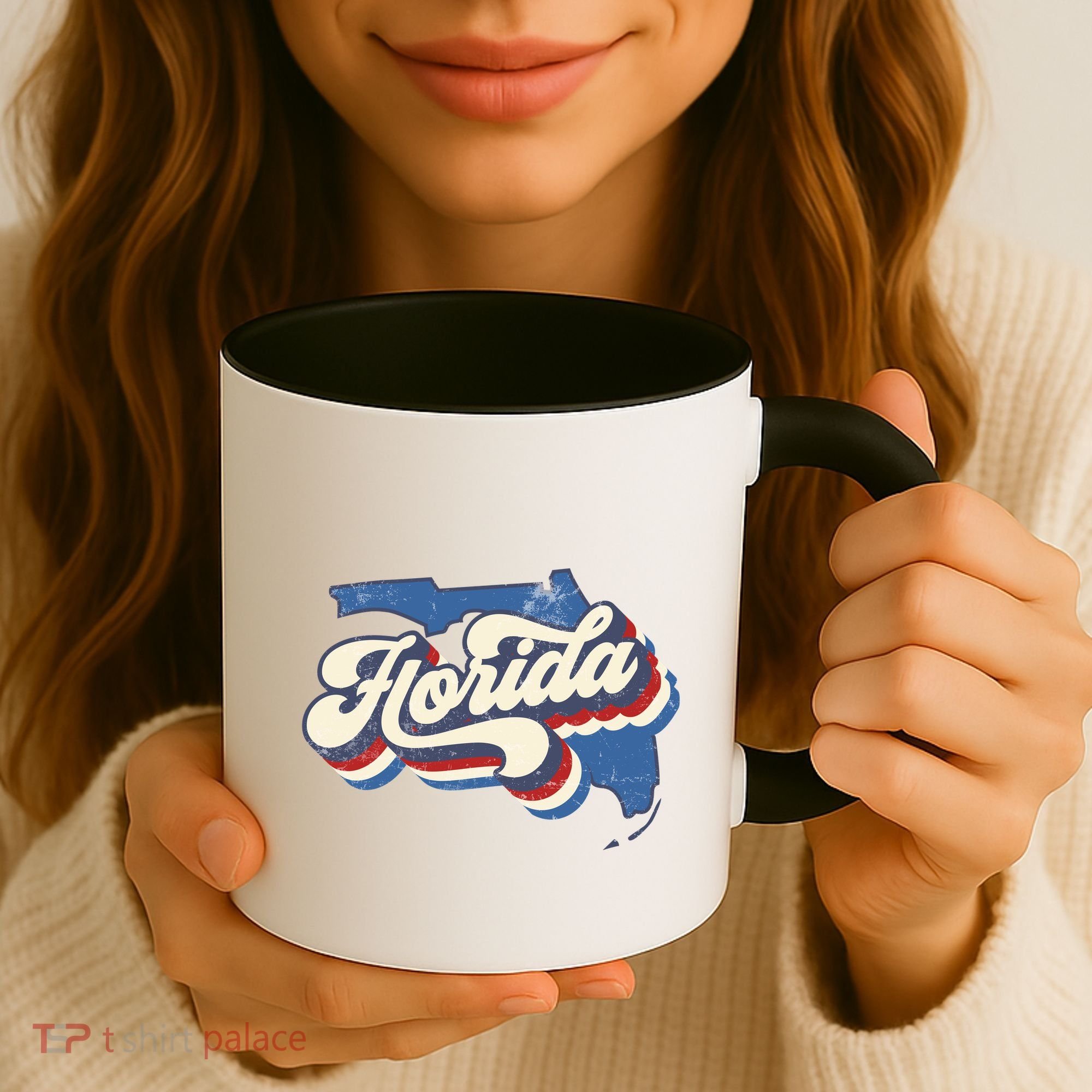 State Of Florida Retro Logo Coffee Mug