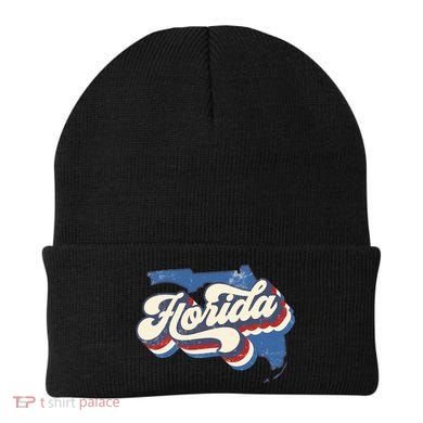 State Of Florida Retro Logo Beanie