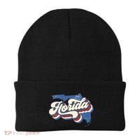 State Of Florida Retro Logo Beanie thumb 0