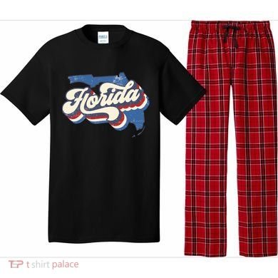 State Of Florida Retro Logo Pajama Set